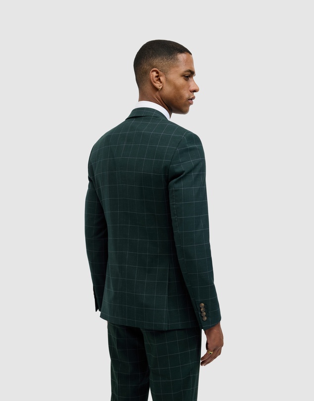 Politix - Sebastian Windowpane Check Tailored Jacket