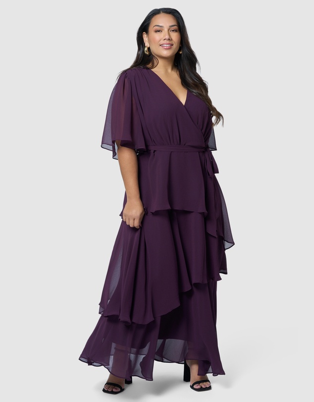 Pink Dusk by Curve Project - Hypnotic Maxi Dress
