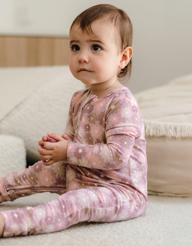 Kynd Baby - Day Or Night Onesie in Bold Floral