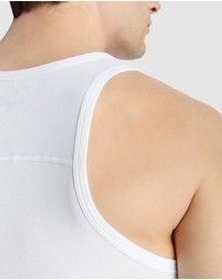 adidas Sportswear - 2 Pack Active Flex Cotton Ergonomic Tank Top