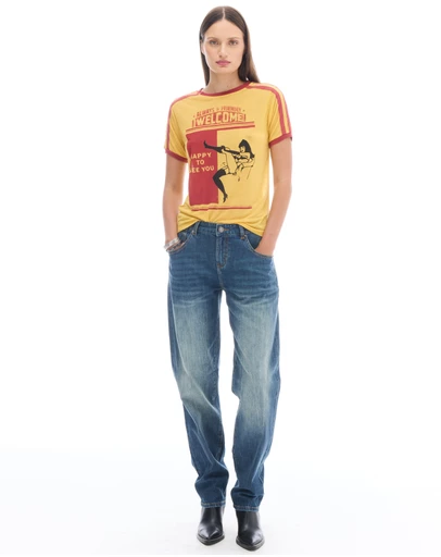 THE TALES - Happy To See You Retro Sports Tee