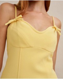 BY JOHNNY. - Bettina Bow Mini Dress