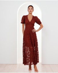 Pilgrim - Everett Puff Sleeve Maxi