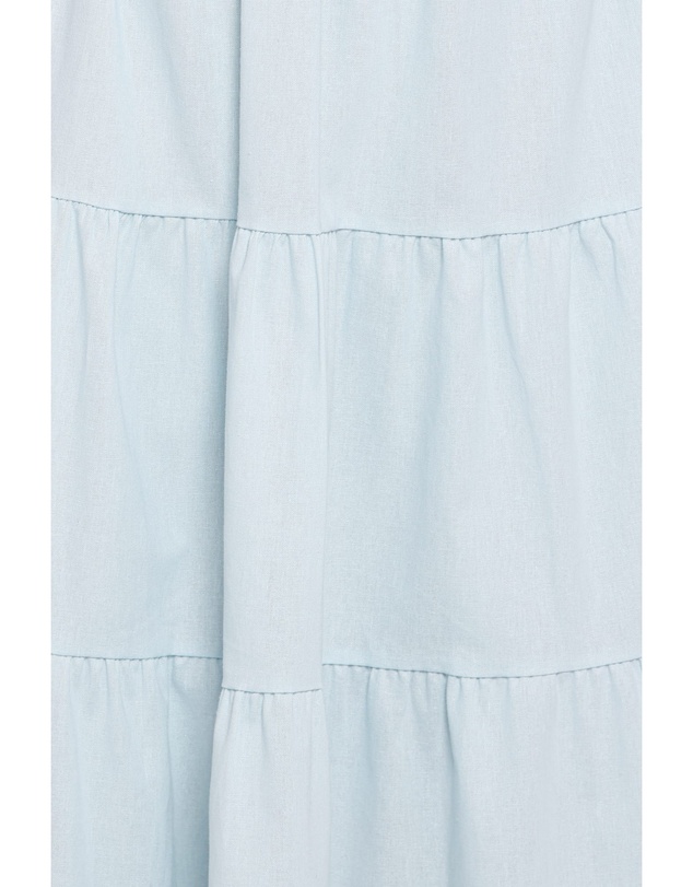Petal & Pup - Cadence Strapless Maxi Dress - Blue