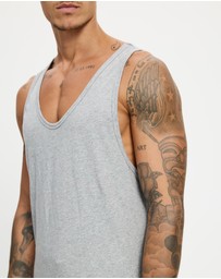 Surrounded By Ghosts - The Hexaferrum Assymetrical Cotton Singlet