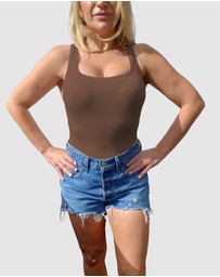 Core Trainer - Emma Shapewear Ribbed Tank Top