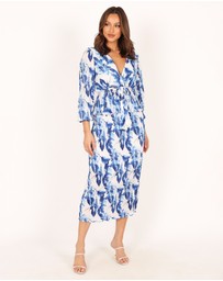 Petal & Pup - Minelli Pleat Top - Blue