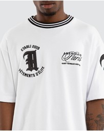 Americain - Shield Loopback Oversized Tee