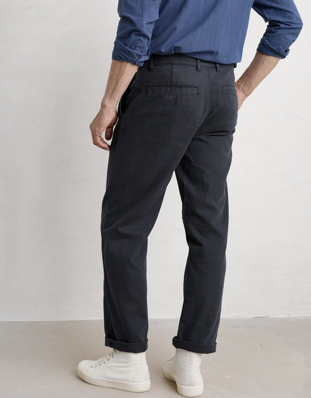 Seasalt - Seasalt Cornwall Navy Helmsman Trouser