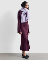 & Other Stories - Gathered Midi Dress