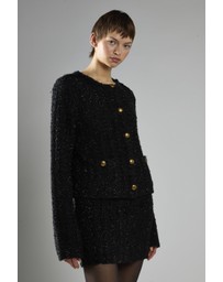 Glamorous - Tinsel Boxy Button Front Cardigan