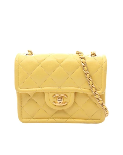 Pre-Loved by Azura Reborn - Pre-Loved Mini Quilted Caviar Sweet Classic Flap
