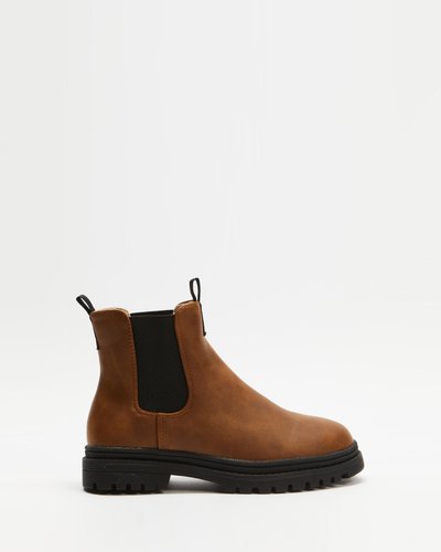 Pull On Gusset Boots - Kids-Teens