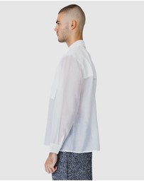 Justin Cassin - Isaiah Collared Sheer Shirt