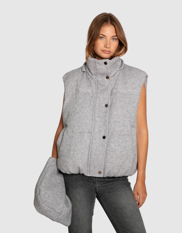 Belle & Bloom - Golden Hour Hooded Puffer Vest