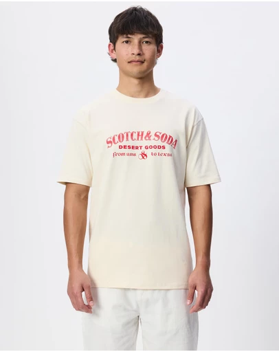 Scotch & Soda - Front Artwork Relaxed-Fit T-Shirt