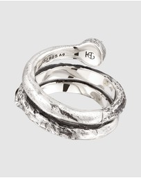 Haze & Glory - ICONIC EXCLUSIVE - Ring Men Onyx 925 Sterling Silver