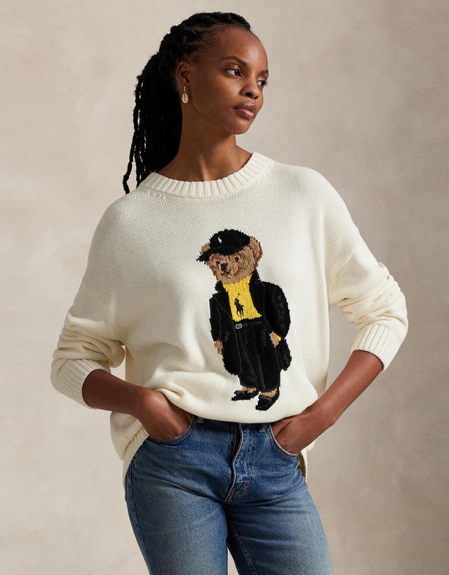 Polo Ralph Lauren - Polo Bear Cotton Crewneck Sweater - ICONIC EXCLUSIVE