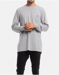 Counter Culture - Cypher Embroidery Long Sleeve Tee