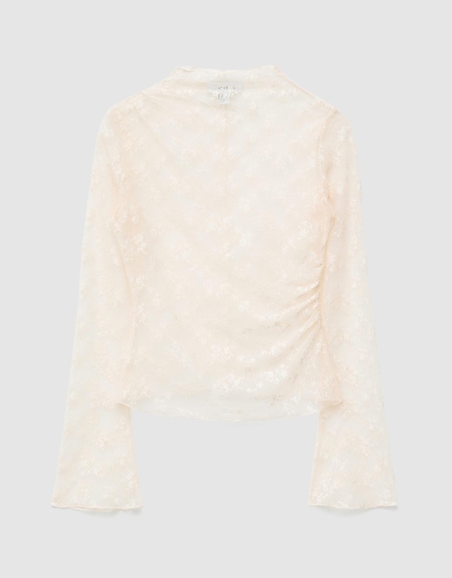 & Other Stories - Long-Sleeve Lace Top