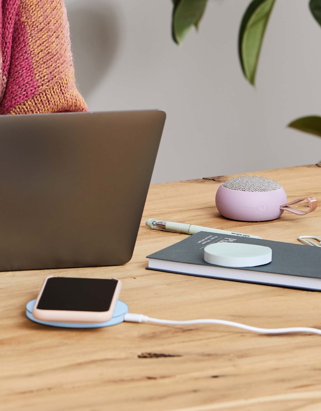 Kreafunk - Kreafunk Wicharge 2 Wireless Qi Charger 15W - Cloudy Blue