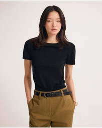 Oxford - Grace Short Sleeve Merino Knit