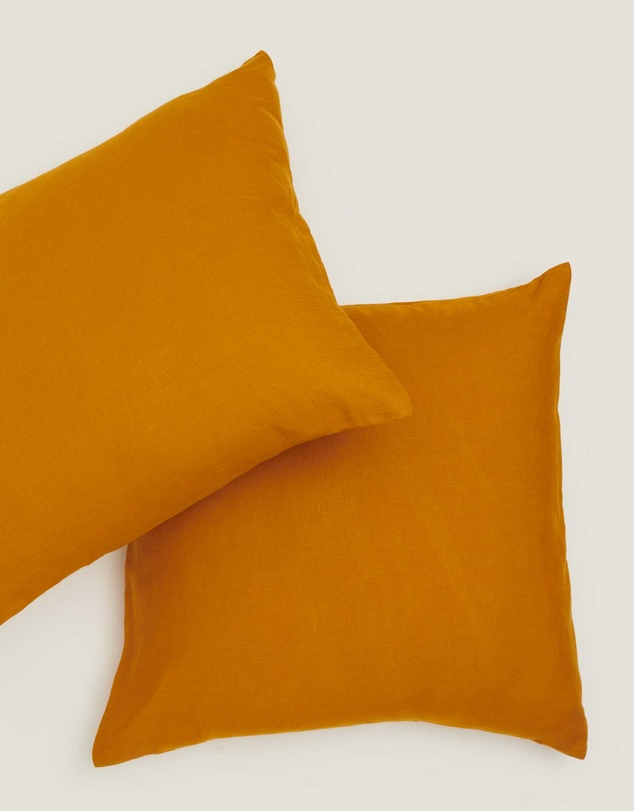 Carlotta + Gee - 100% Linen European Pillowcase Set