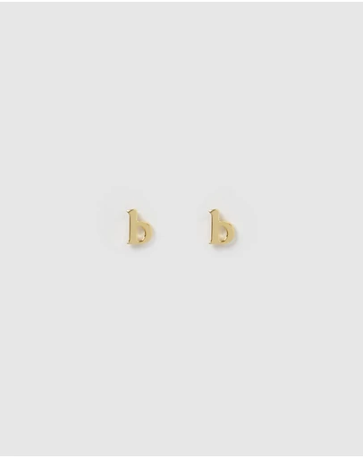 Izoa - Little Letter B Stud
