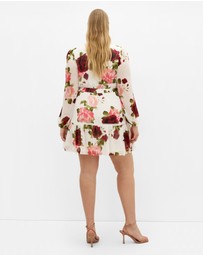 City Chic - Kiki Dolce Print Mini Dress