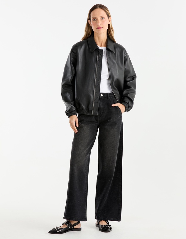 ENA PELLY - Arizona Leather Jacket