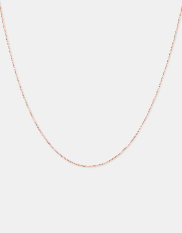 Michael Hill - 45cm Box Chain in 10ct Rose Gold
