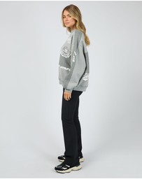 All About Eve - Kyoto Vintage Panel Crew Grey Marle