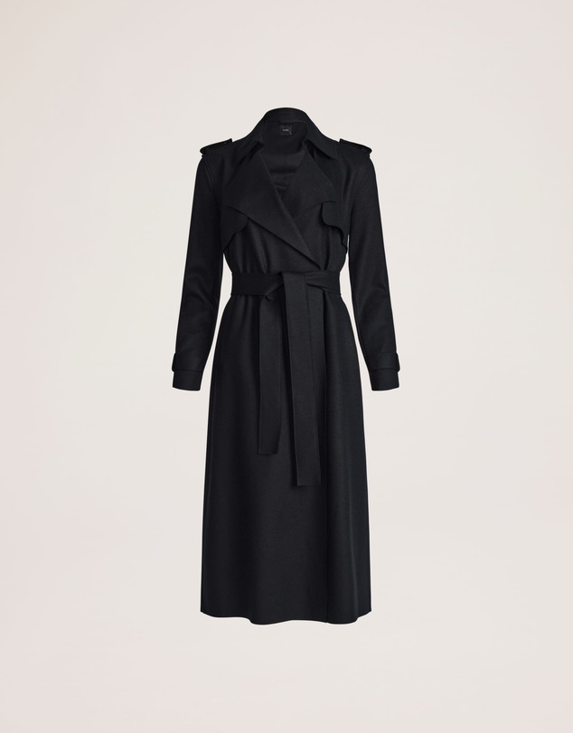 SABA - Karla Wool Longline Trench Coat