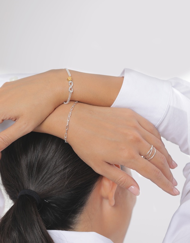 Elli Jewelry - Bracelet Heart Valentine 925 Sterling Silver