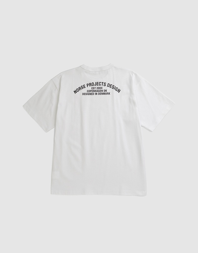 Norse Projects - Snekkersten Organic Arch Print T-Shirt