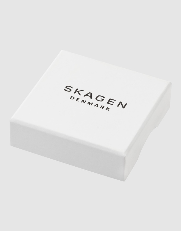 Skagen - Essential Waves Silver Tone Necklace
