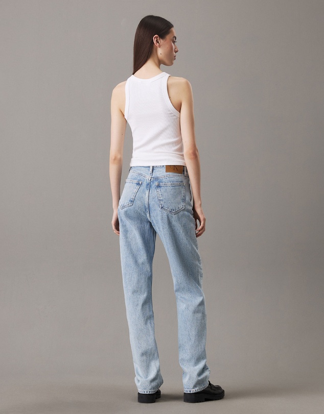 Calvin Klein Jeans - High Rise Straight Jeans