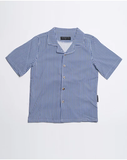 Vacancy Co - Deck (Traditional Stripe) Dress Shirt - Youth