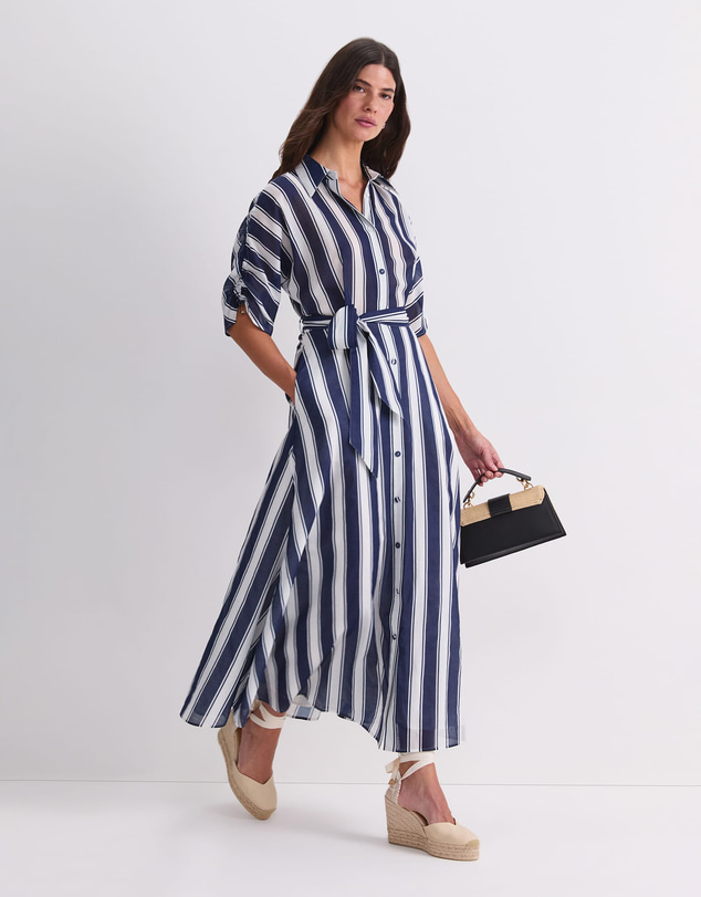 Sportscraft - Dinah Cotton Stripe Dress