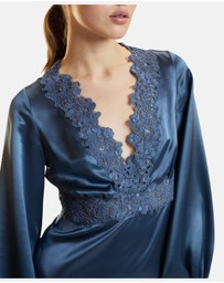Cynthia Rowley - Satin Lace Mini Dress