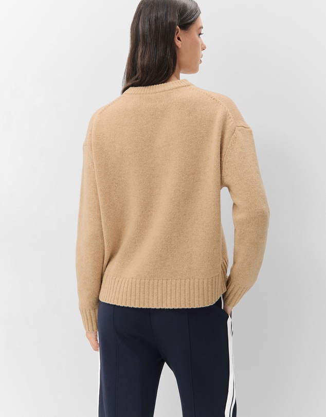 UNISON - Merino Wool Crew Neck Knit
