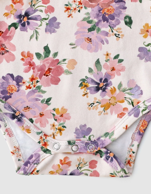 WITH LOVE FOR KIDS - Shimmy Long Sleeve Onesie - Babies