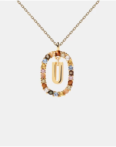 PDPAOLA - Letter U Necklace