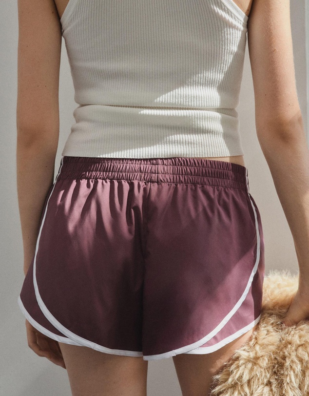 M.N.G - Shorts With Contrasting Stripes