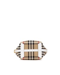 Pre-Loved by Azura Reborn - Pre-Loved burberry Woven Fabric Tote Bag with Handles and Shoulder Strap