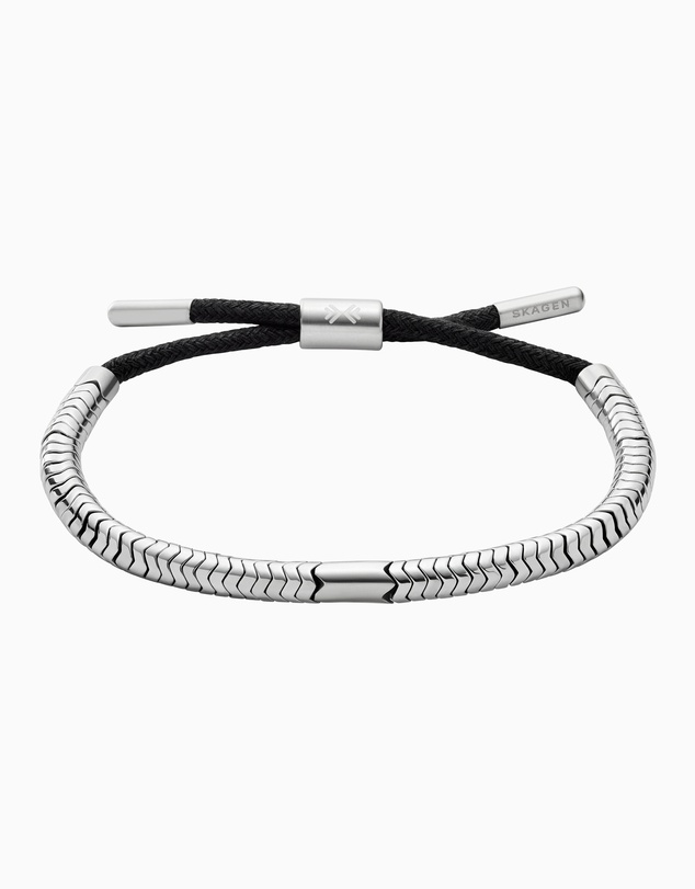 Skagen - Pelle Silver Tone Bracelet