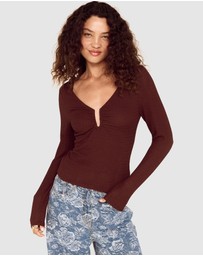 MINKPINK - Myra U Wire Top