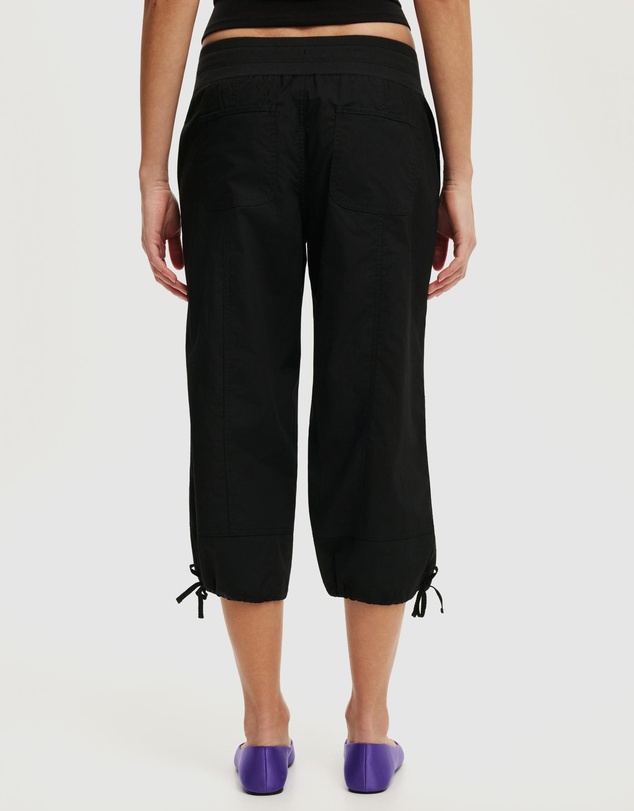 Cotton On - Utility Rib Waist Capri Pants