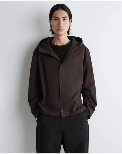 COS - Hooded Cotton Shirt