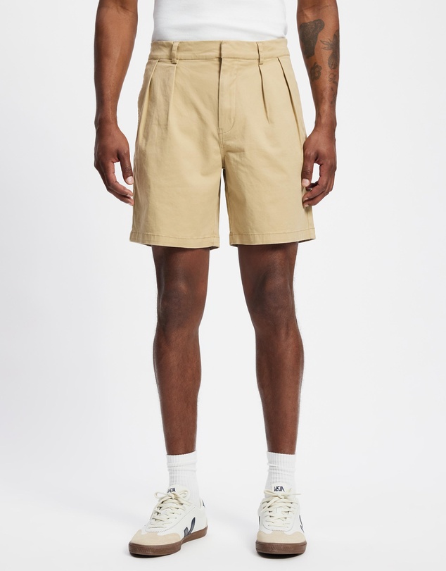 Staple Superior - Pleated Chino Shorts